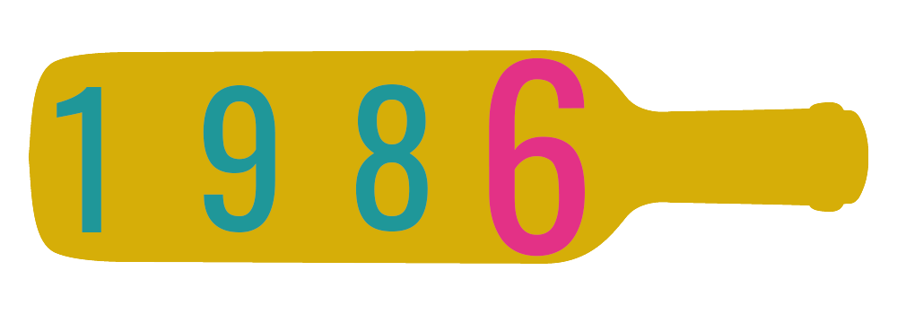 Cadeau anniversaire 40 ans - Vins 1986